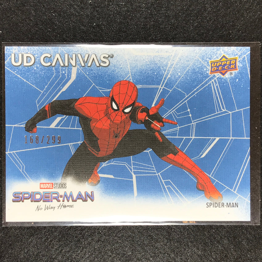2023 Spider-man No Way Home Doctor Strange Ud Canvas Vector Blue 168/299 No 28