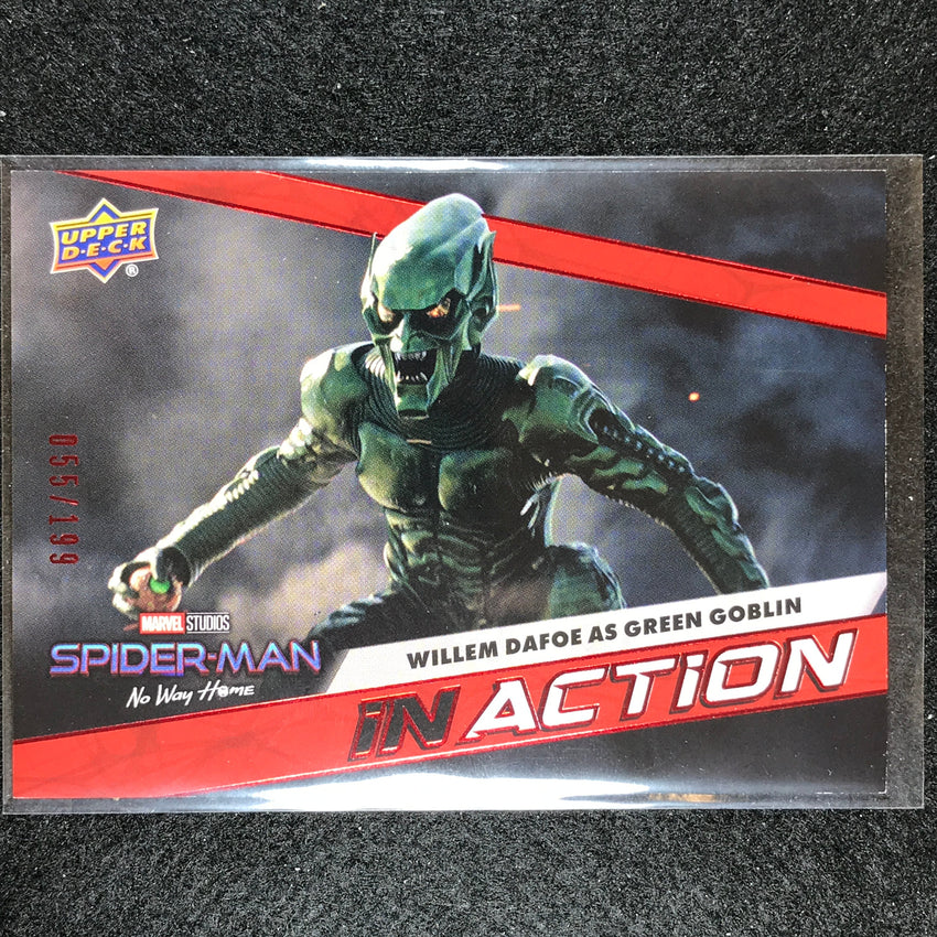 2023 Spider-man No Way Home Willem Dafoe As Green Goblin In Action Red 55/199