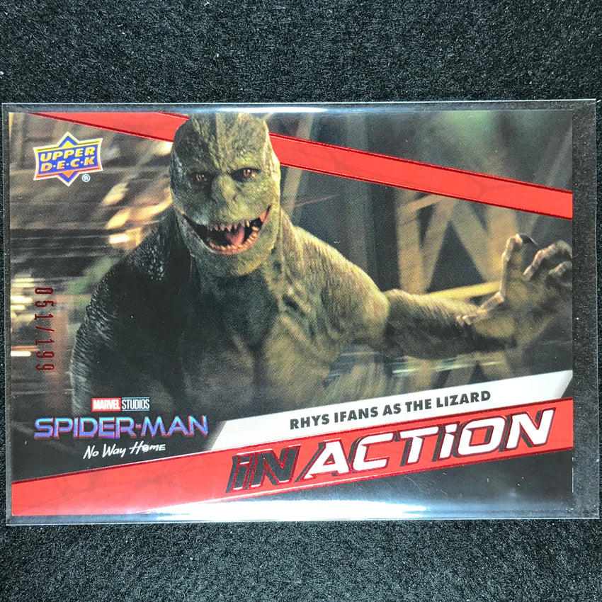 2023 Spider-man No Way Home Rhys Ifans As The Lizard In Action Red 51/199