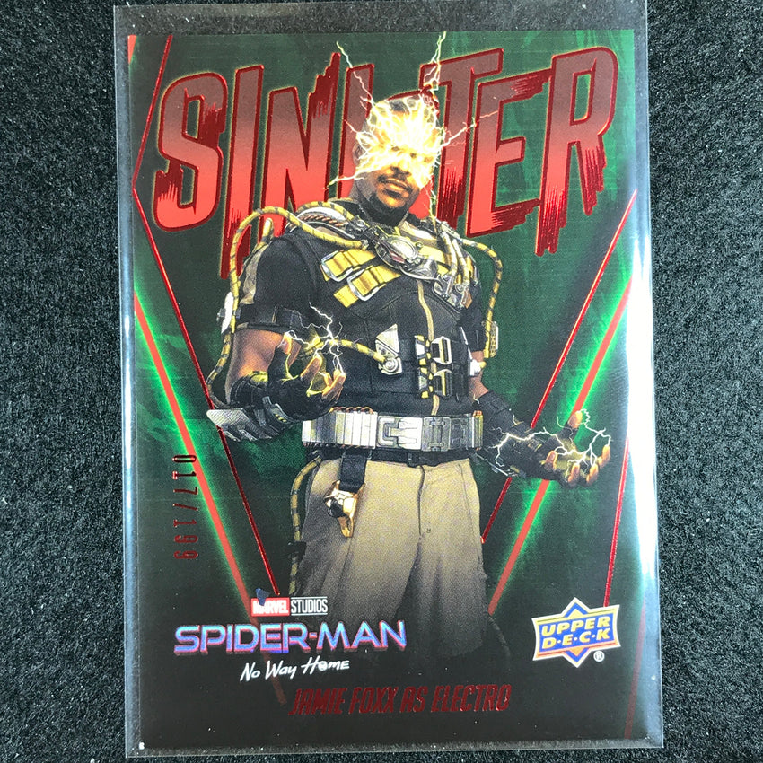 2023 Spider-man No Way Home Jamie Foxx As Electro Sinister Red 17/199