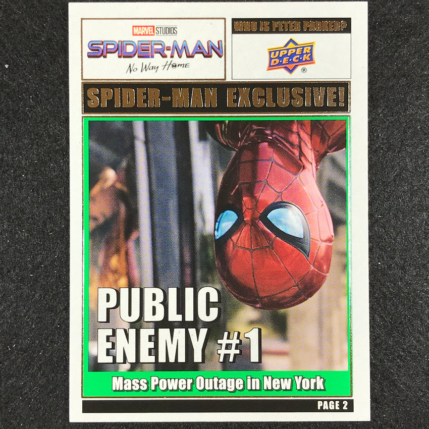 2023 Spider-man No Way Home Tom Holland As Spider-man Public Enemy No 1 Base No 2