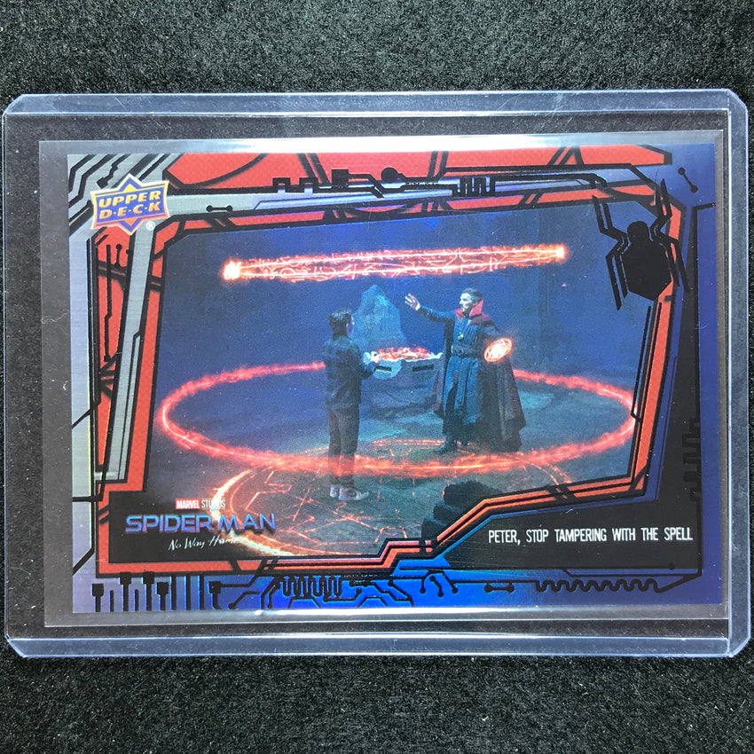2023 Spider-man No Way Home Stop Tampering With The Spell Blue And White 16/25