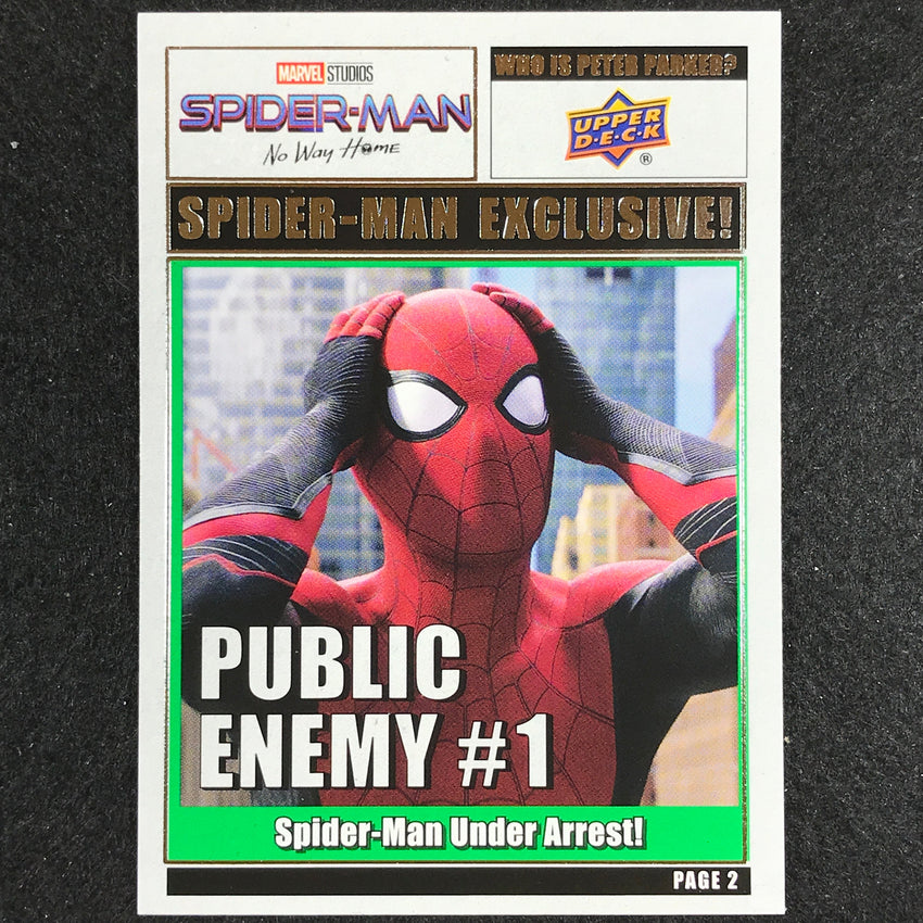 2023 Spider-man No Way Home Tom Holland As Spider-man Public Enemy No 1 Base No 3