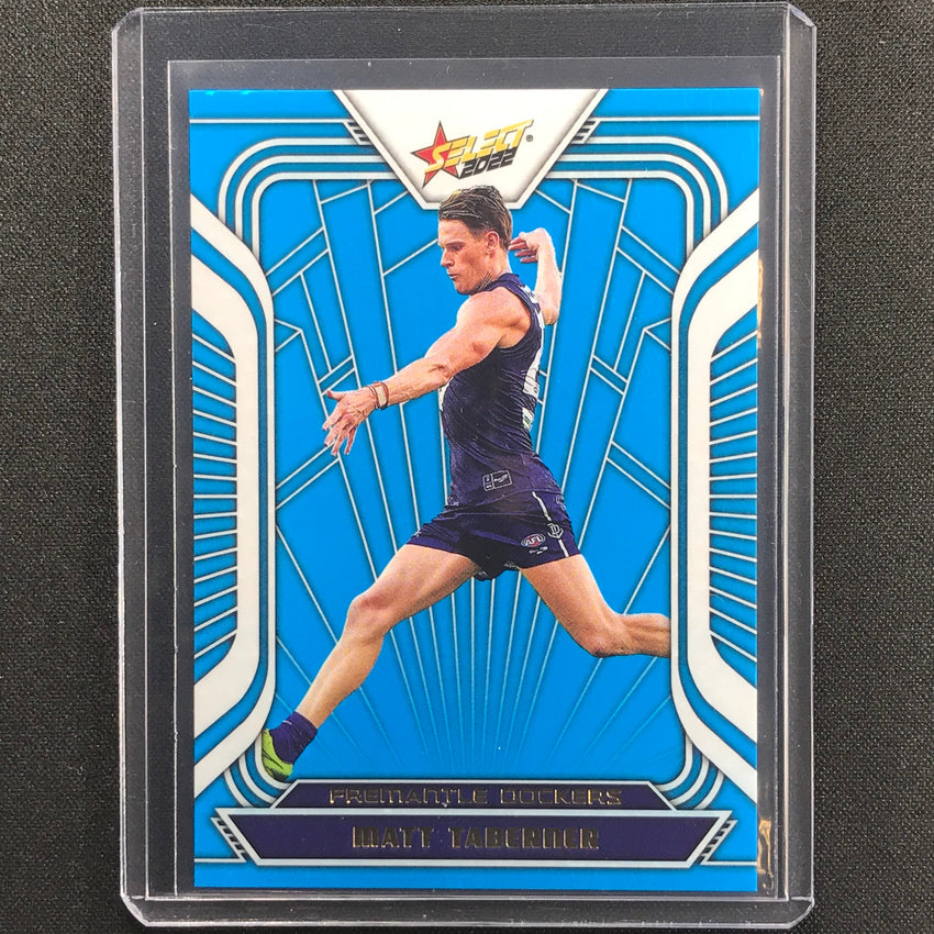 2022 Footy Stars Matt Taberner Fractured Arctic Blue 84/190