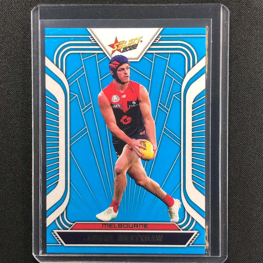 2022 Footy Stars Angus Brayshaw Fractured Arctic Blue 140/190