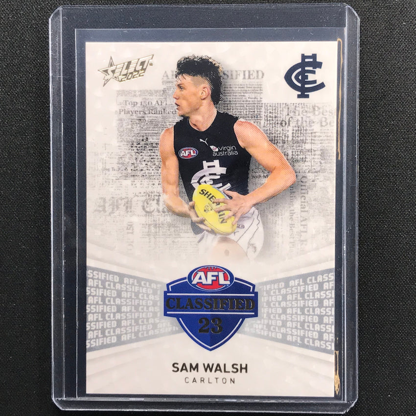 2022 Footy Stars Sam Walsh Afl Classified 006/270