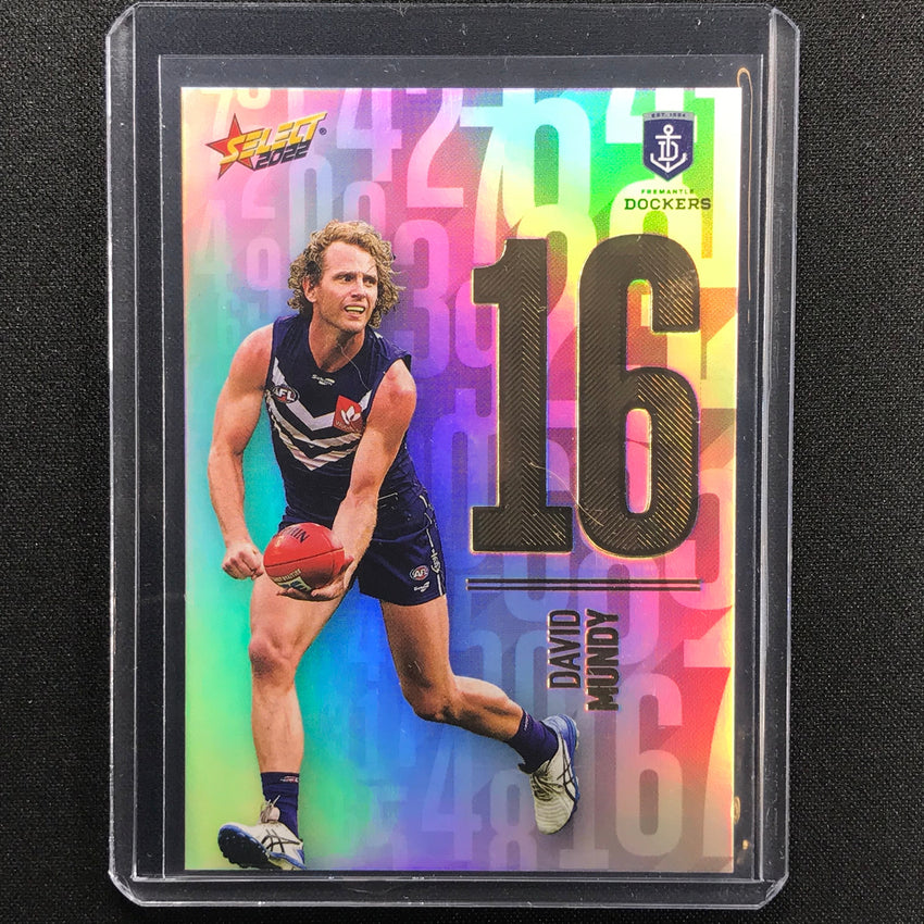 2022 Footy Stars David Mundy Numbers Daylight 185/190