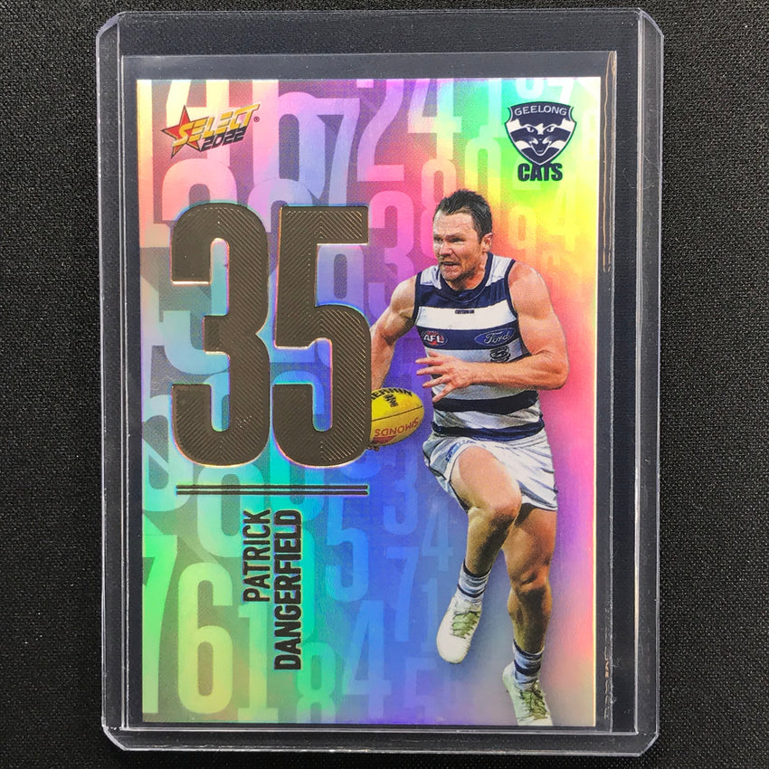 2022 Footy Stars Patrick Dangerfield Numbers Daylight 45/190