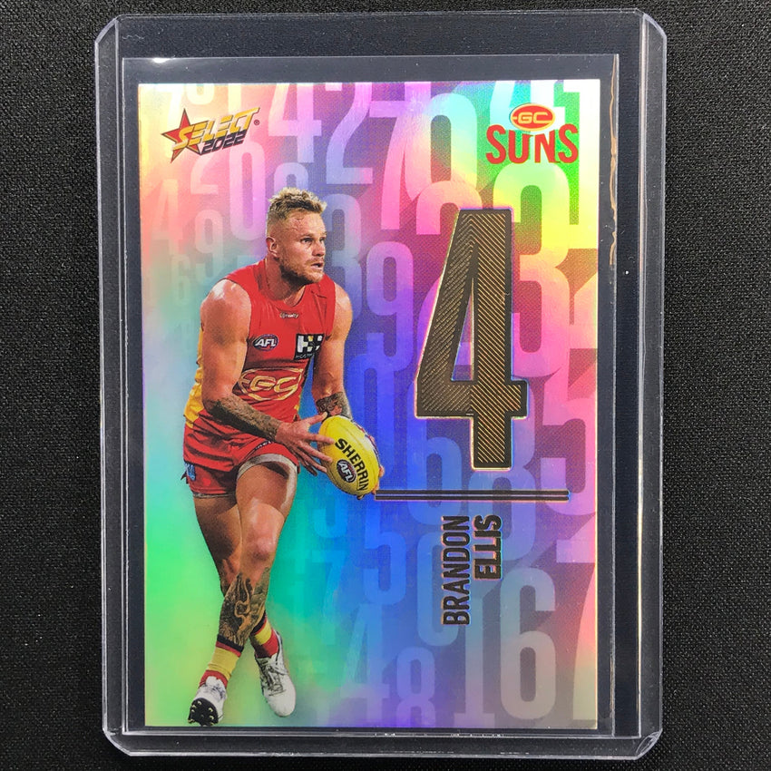 2022 Footy Stars Brandon Ellis Numbers Daylight 38/190