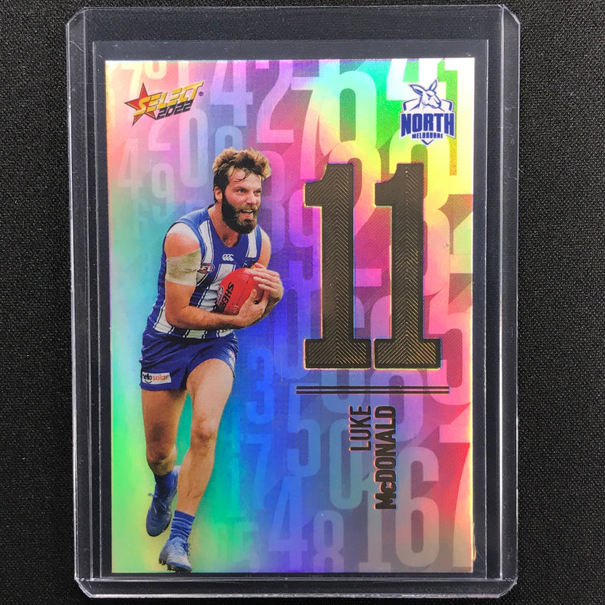 2022 Footy Stars Luke Mcdonald Numbers Daylight 175/190
