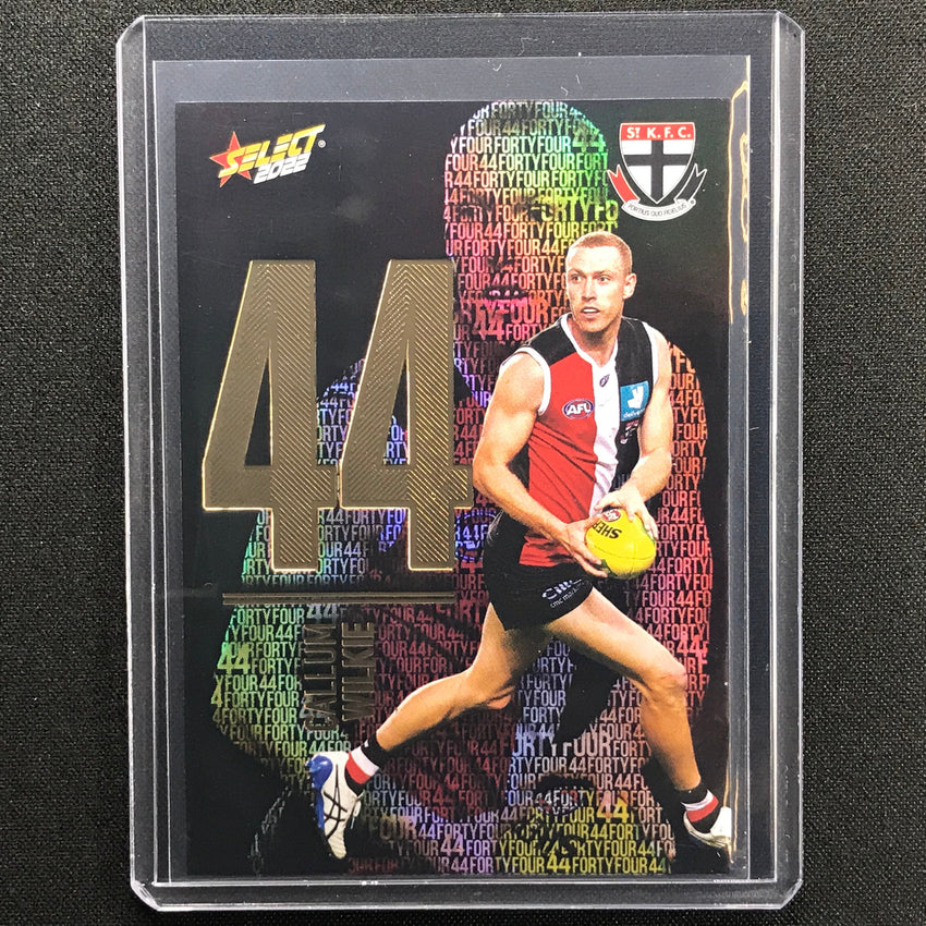 2022 Footy Stars Callum Wilkie Numbers Midnight 33/130