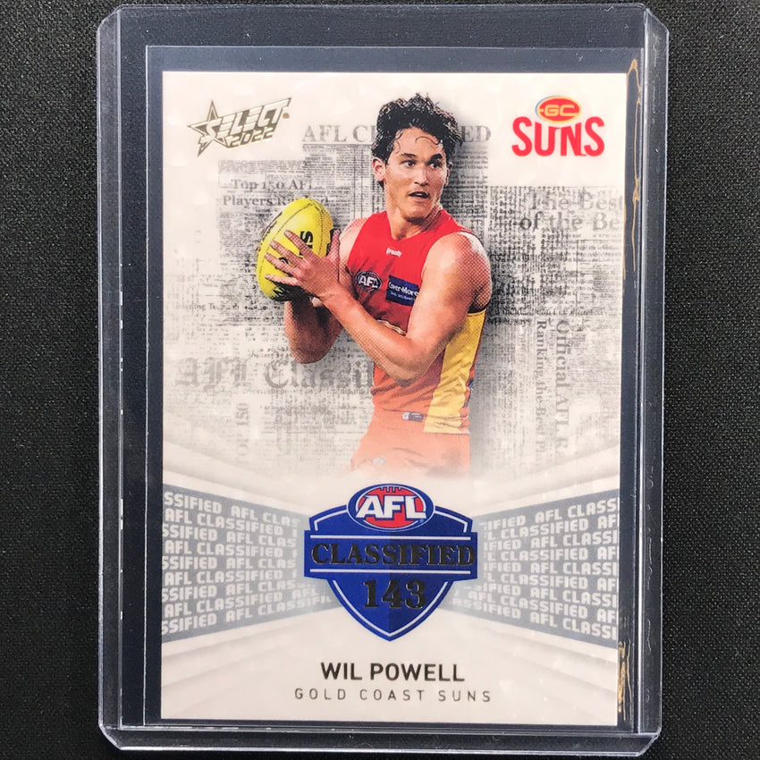 2022 Footy Stars Wil Powell Afl Classified 160/270
