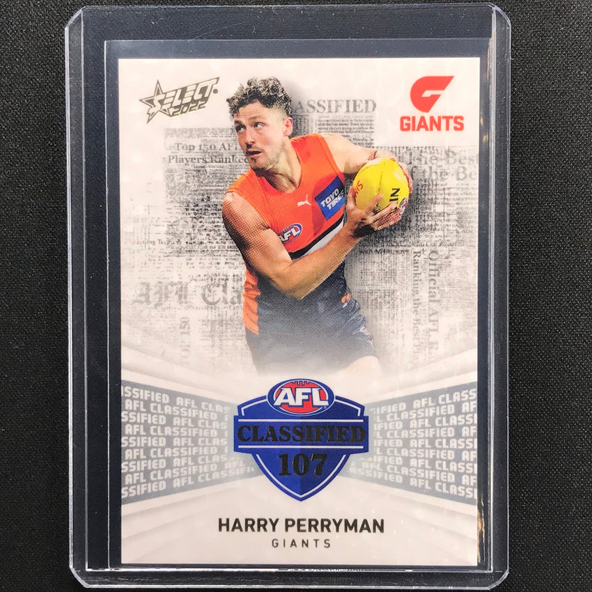 2022 Footy Stars Harry Perryman Afl Classified 257/270
