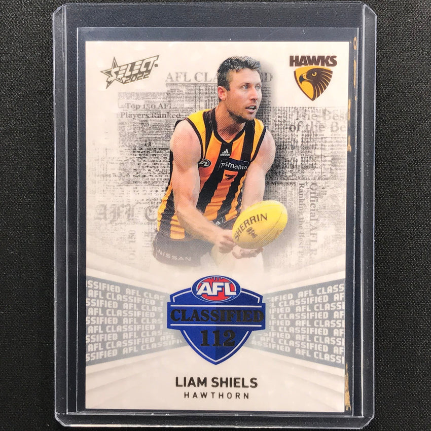 2022 Footy Stars Liam Shiels Afl Classified 56/270