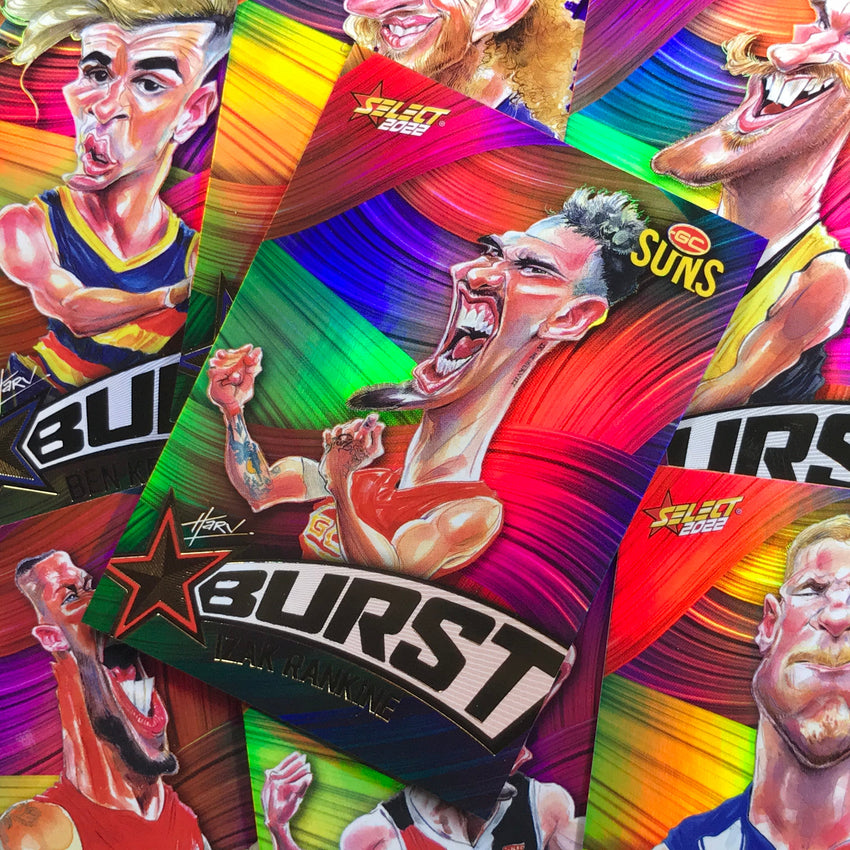 2022 Footy Stars HUNTER CLARK Starburst Caricature Paint #SBP58