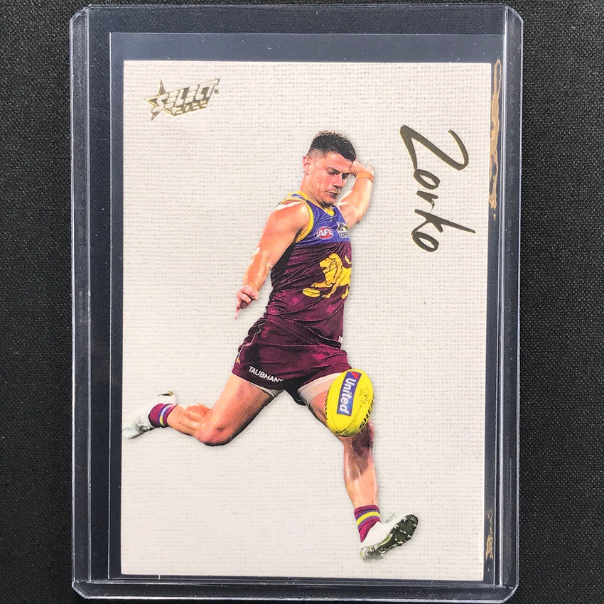 2022 Footy Stars Dayne Zorko Blank Canvas 17/250
