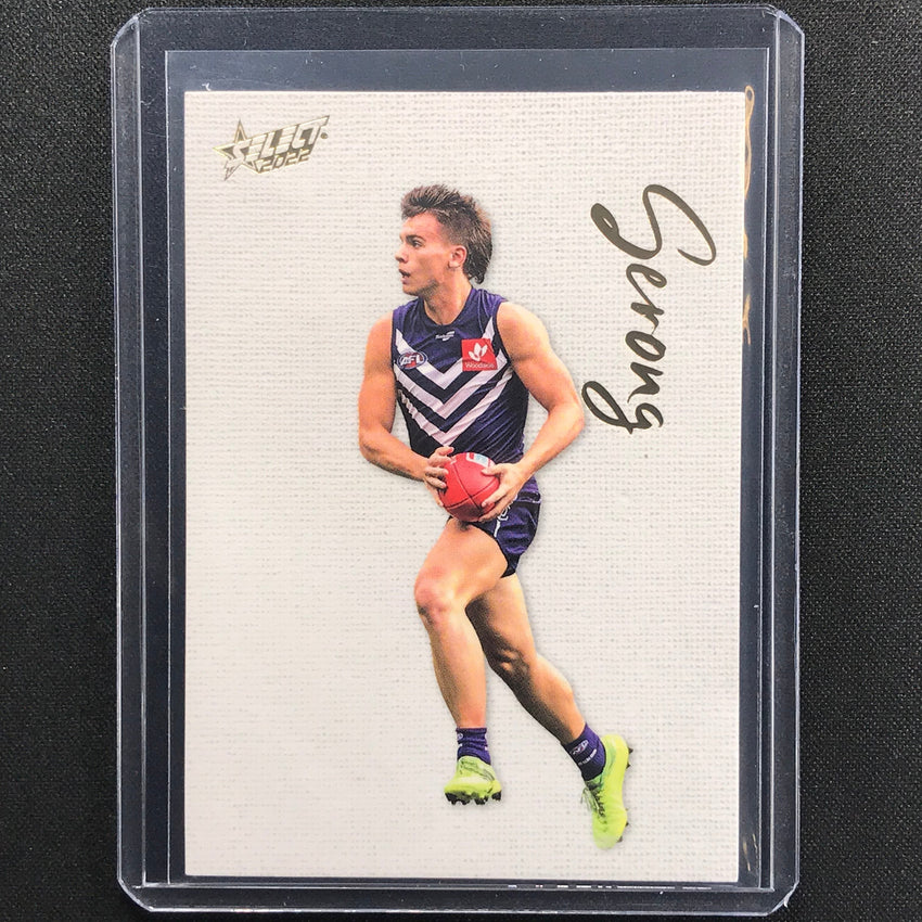 2022 Footy Stars Caleb Serong Blank Canvas 159/250