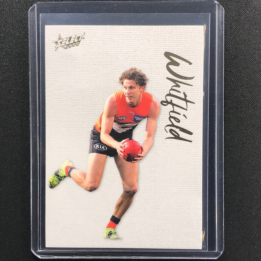 2022 Footy Stars Lachie Whitfield Blank Canvas 136/250