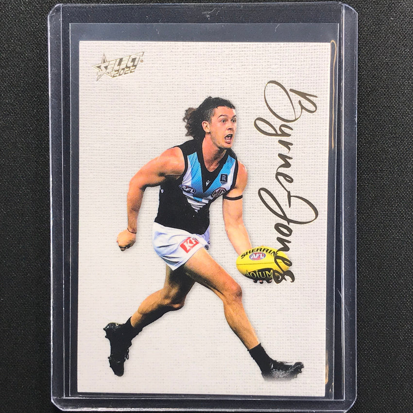 2022 Footy Stars Darcy Byrne-jones Blank Canvas 97/250