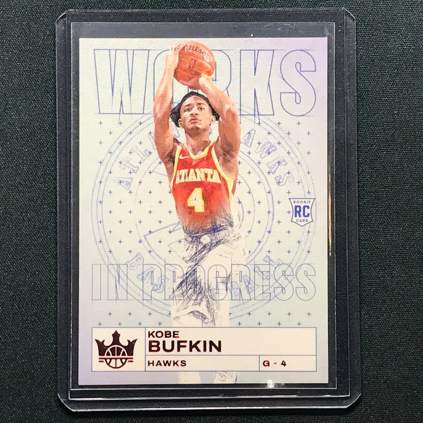2023-24 Court Kings Kobe Bufkin Works In Progress Rookie Ruby 110/149