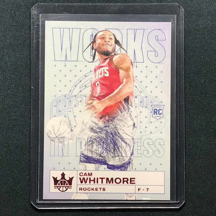 2023-24 Court Kings Cam Whitmore Works In Progress Rookie Ruby 81/149