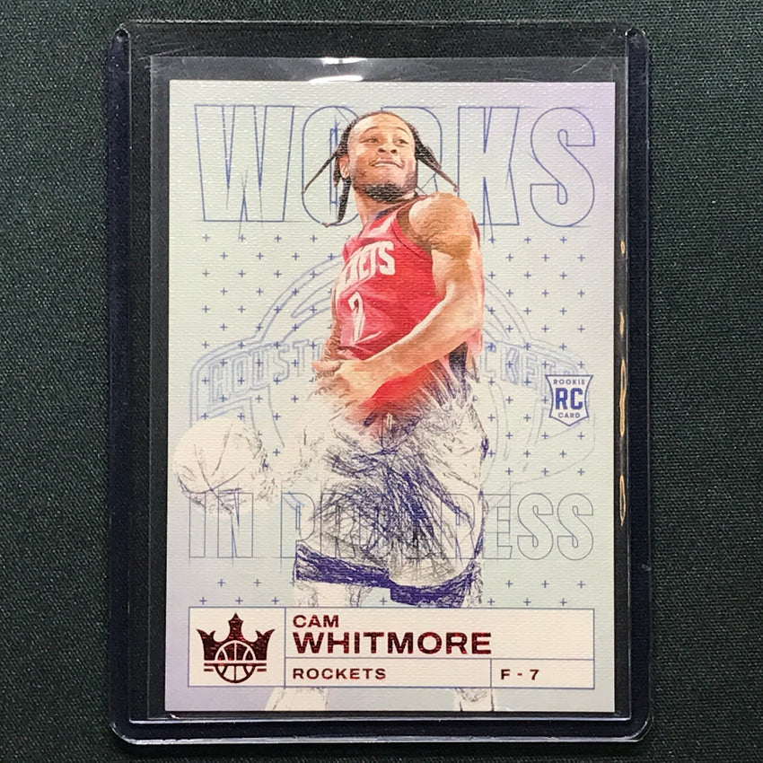 2023-24 Court Kings Cam Whitmore Works In Progress Rookie Ruby 93/149
