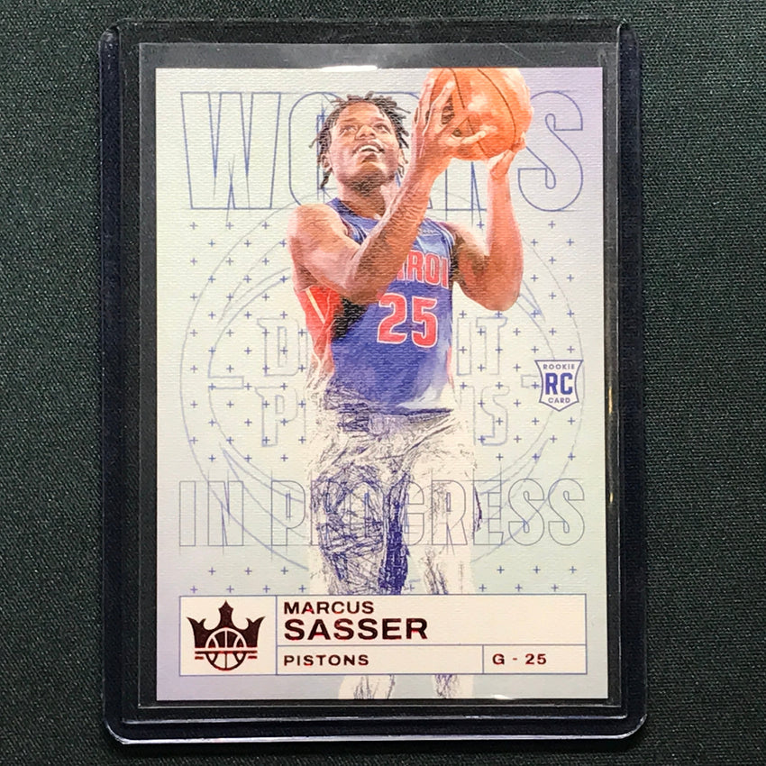 2023-24 Court Kings Marcus Sasser Works In Progress Rookie Ruby 38/149