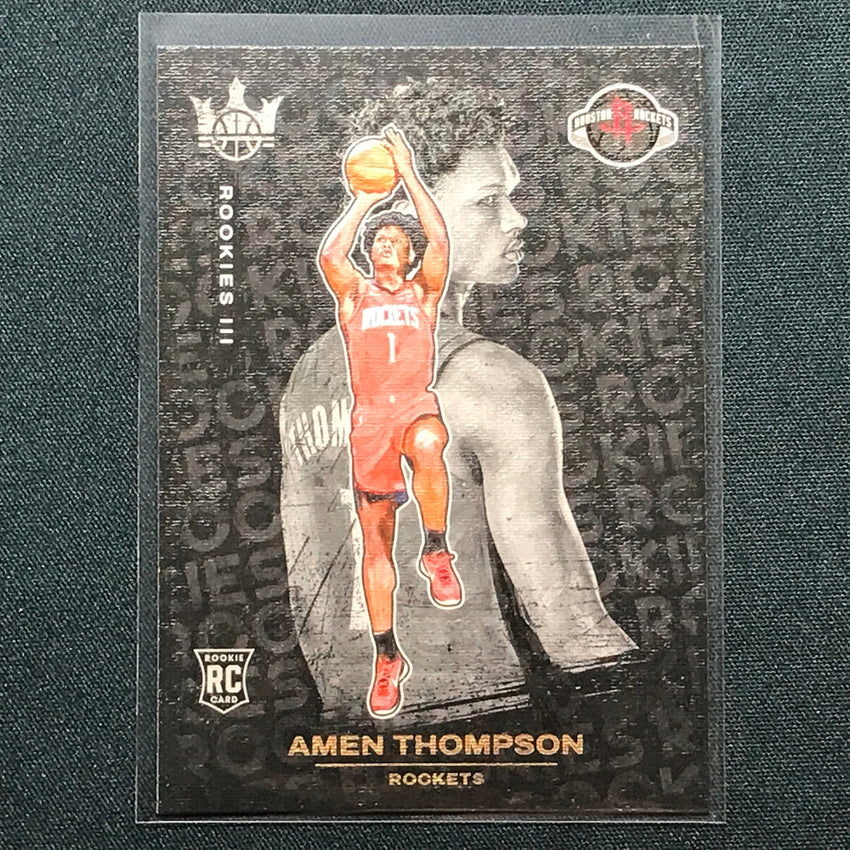 2023-24 Court Kings Amen Thompson Rookies Iii No 147