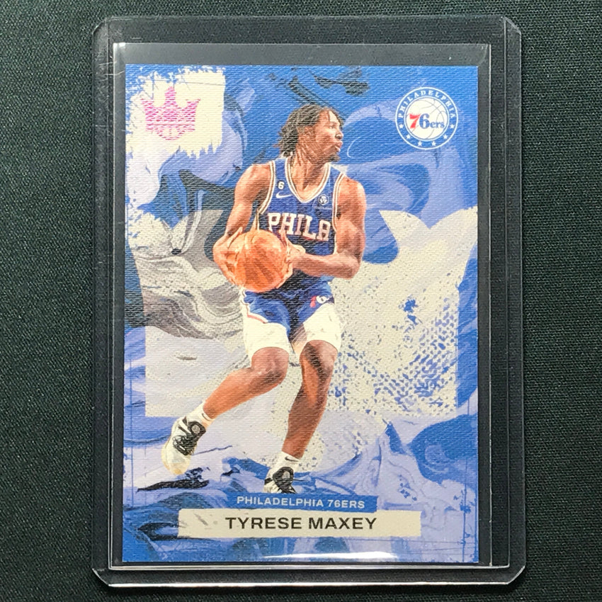 2023-24 Court Kings Tyrese Maxey Base Pink 85/99 #21