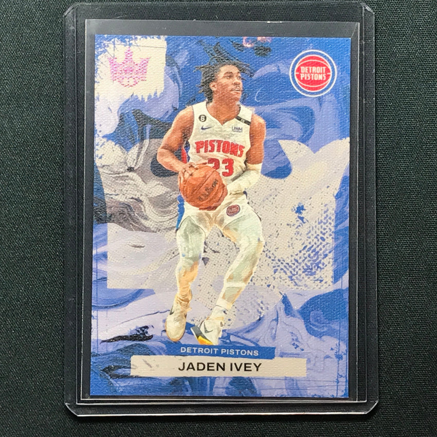 2023-24 Court Kings Jaden Ivey Base Pink 84/99 #44