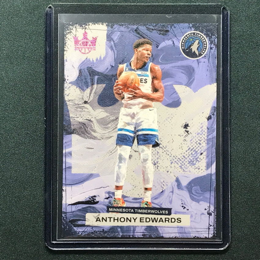 2023-24 Court Kings Anthony Edwards Base Pink 53/99 No 49
