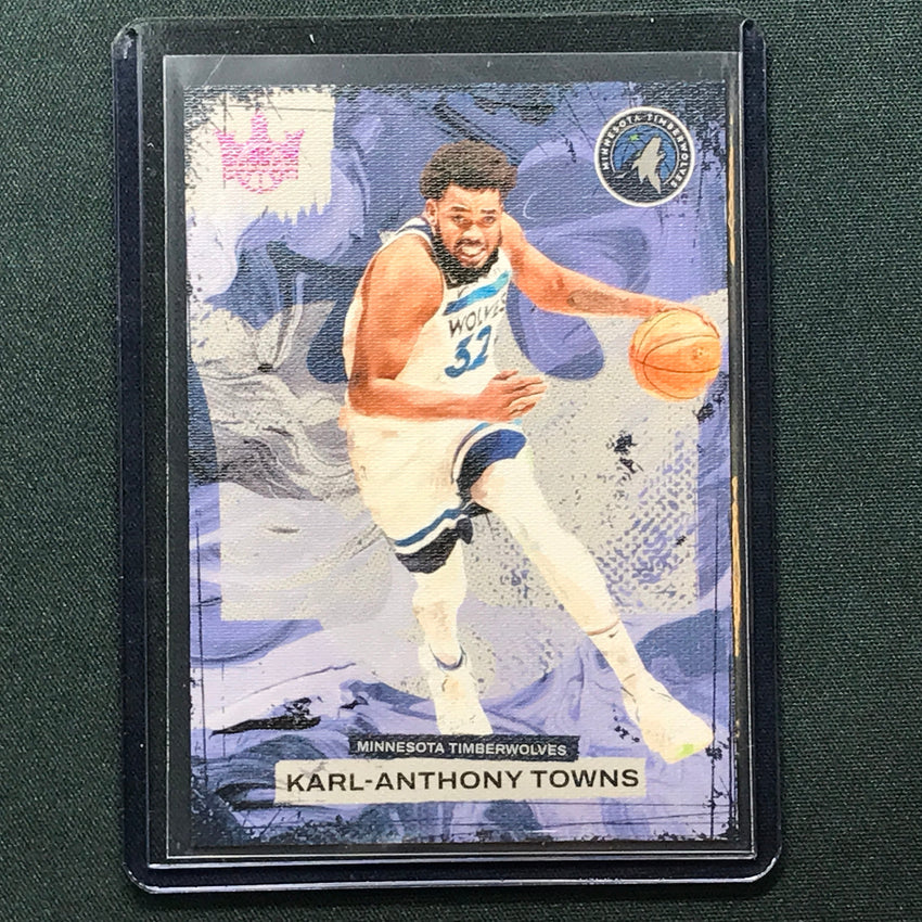 2023-24 Court Kings Karl-anthony Towns Base Pink 76/99 #56-Cherry Collectables