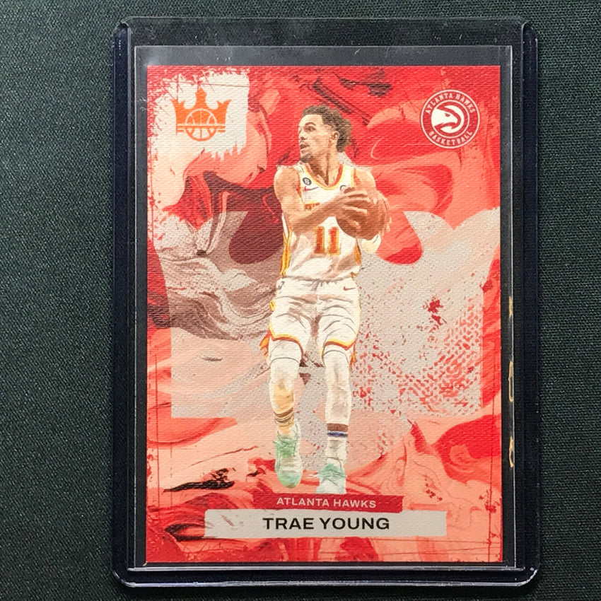 2023-24 Court Kings TRAE YOUNG Base Amber 63/75 #3