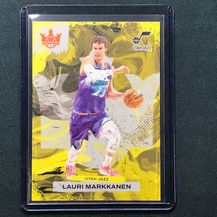 2023-24 Court Kings Lauri Markkanen Base Amber 26/75 #27