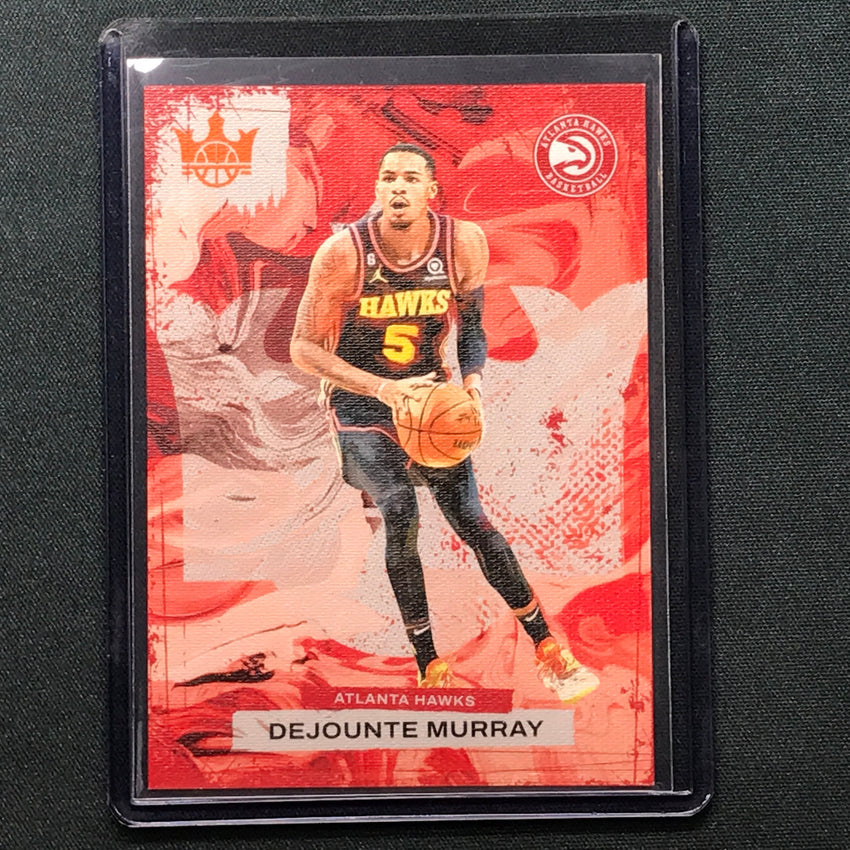 2023-24 Court Kings Dejounte Murray Base Amber 28/75 #29
