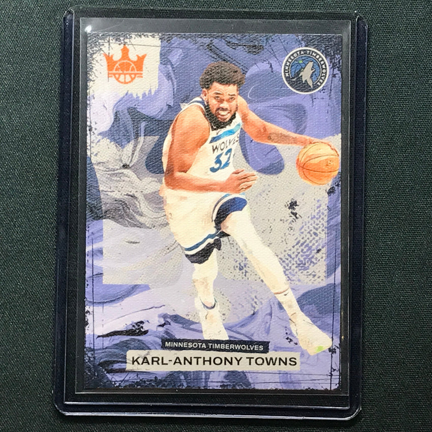 2023-24 Court Kings Karl-anthony Towns Base Amber 4/75 #56