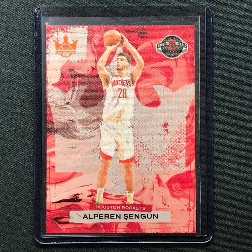 2023-24 Court Kings Alperen Sengun Base Amber 22/75 #61