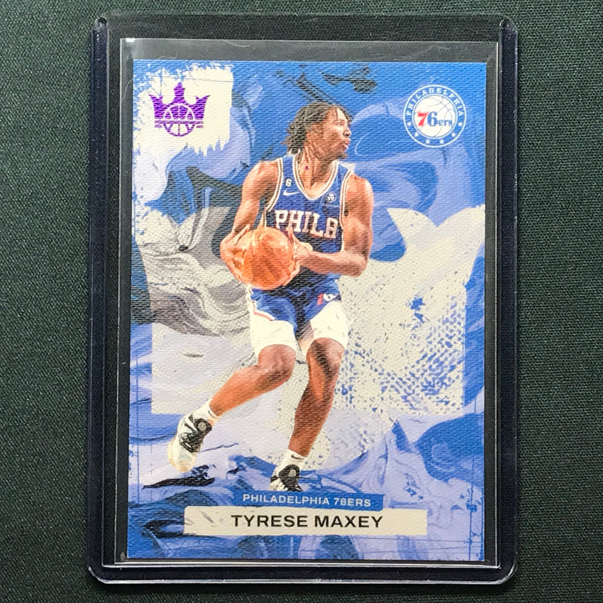 2023-24 Court Kings Tyrese Maxey Base Violet 1/49