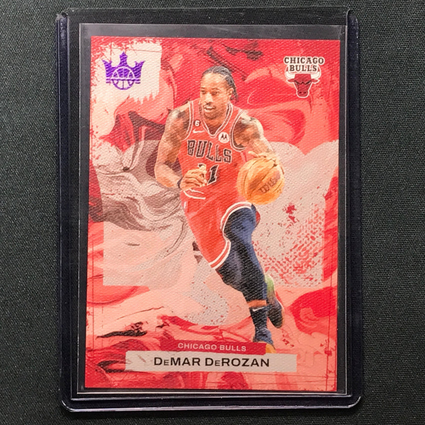 2023-24 Court Kings Demar Derozan Base Violet 18/49