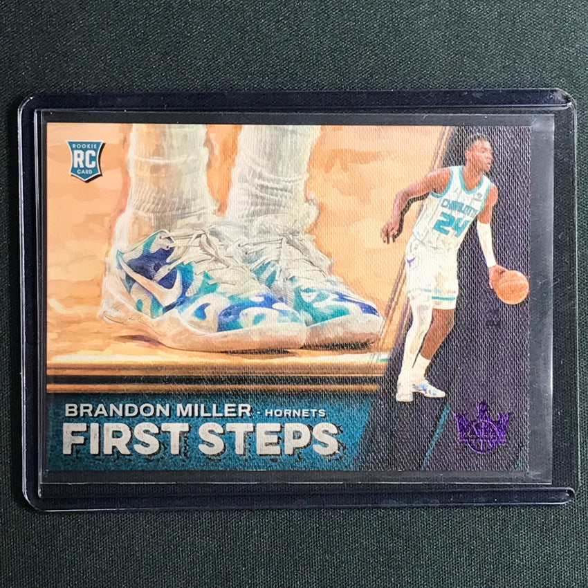 2023-24 Court Kings Brandon Miller First Steps Rookie Violet 40/49