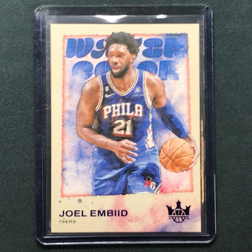 2023-24 Court Kings Joel Embiid Water Color Violet 13/49
