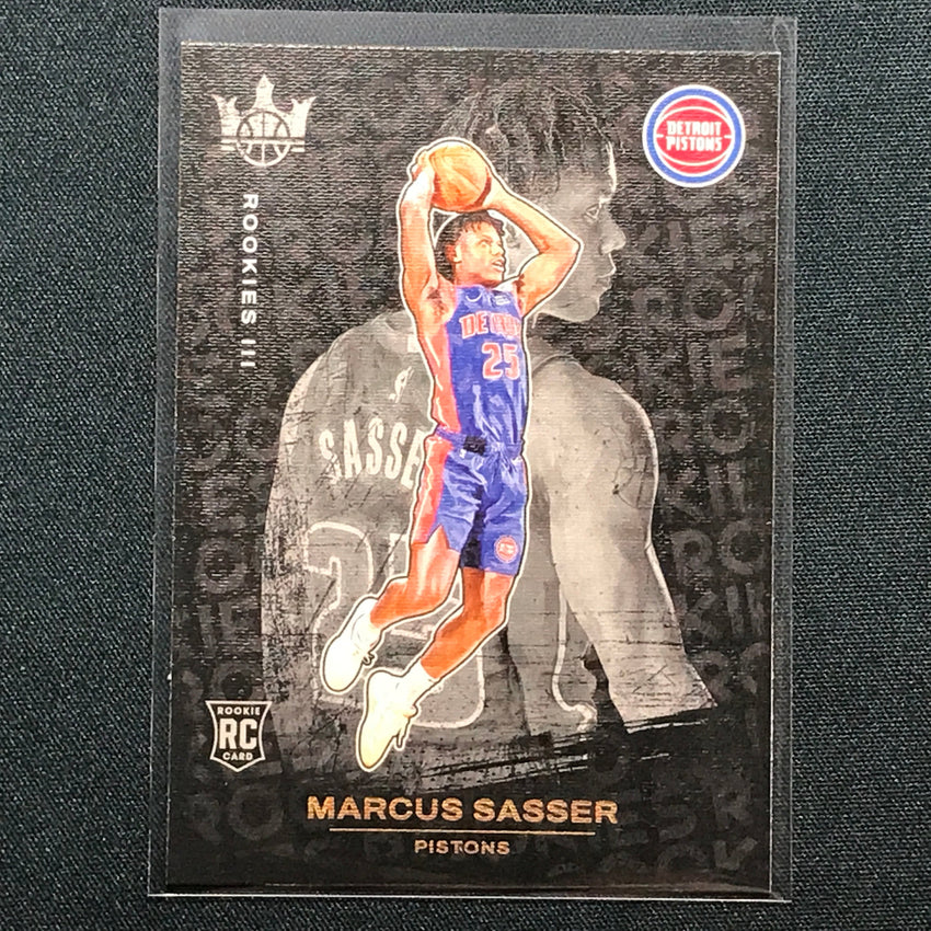2023-24 Court Kings Marcus Sasser Rookies Iii No 153
