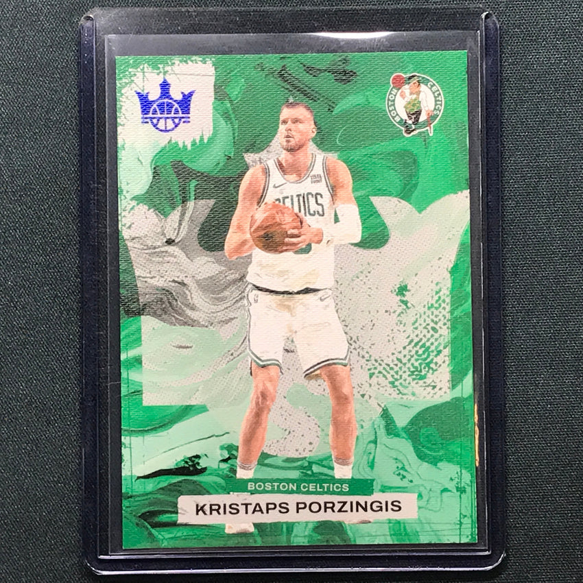 2023-24 Court Kings Kristaps Porzingis Base Sapphire 3/25