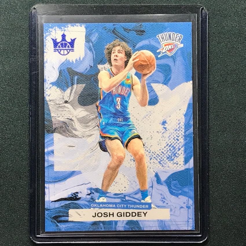 2023-24 Court Kings Josh Giddey Base Sapphire 11/25