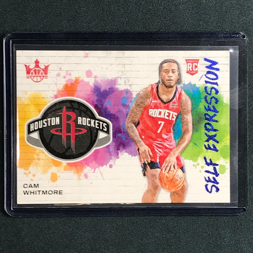 2023-24 Court Kings Cam Whitmore Self Expression Rookie Sapphire 21/25