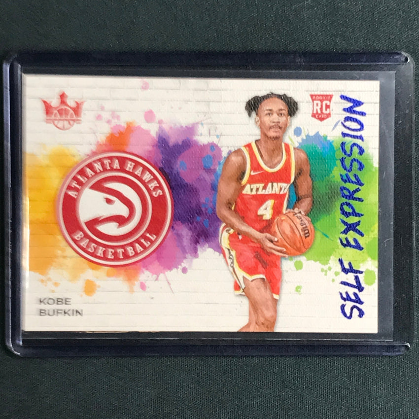 2023-24 Court Kings Kobe Bufkin Self Expression Rookie Sapphire 22/25