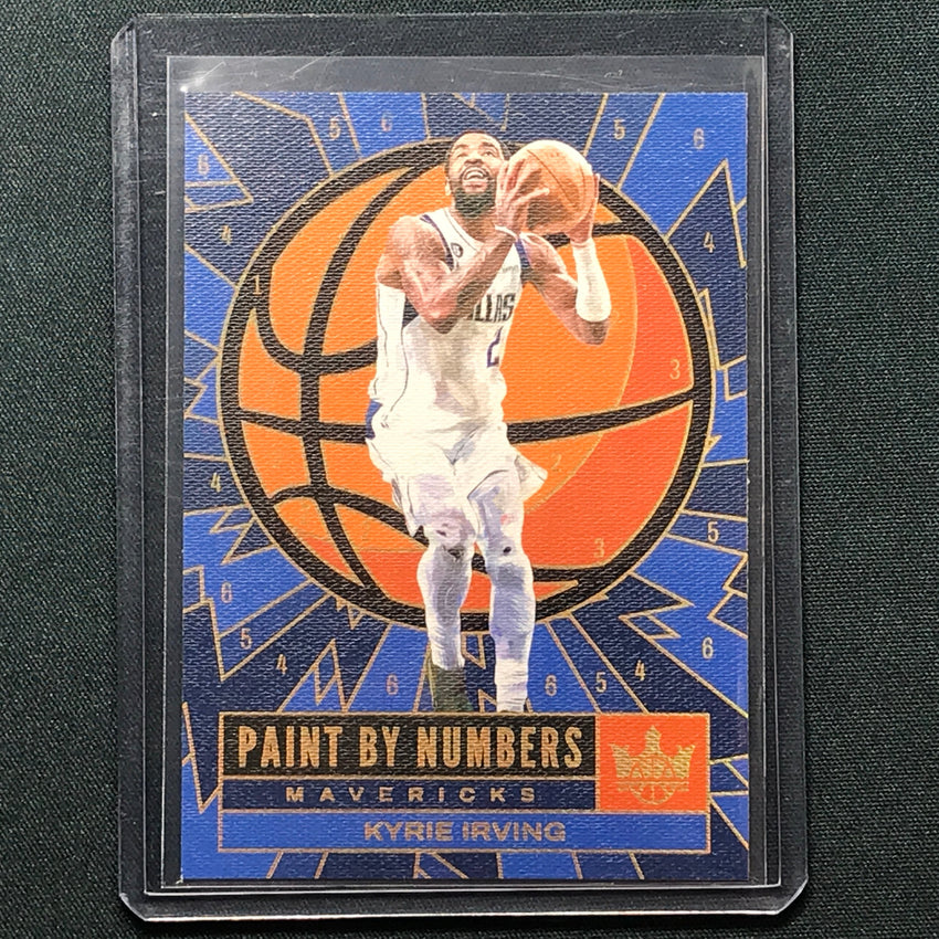 2023-24 Court Kings Kyrie Irving Paint By Numbers Sp #12