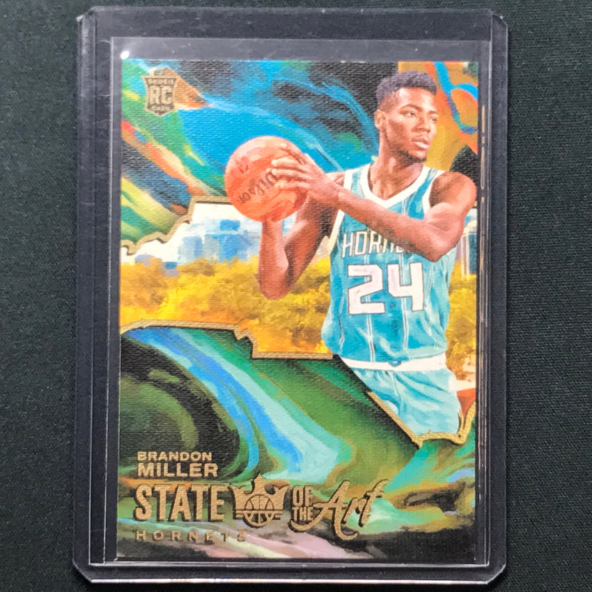 2023-24 Court Kings Brandon Miller Rookie State Of The Art Sp No 6