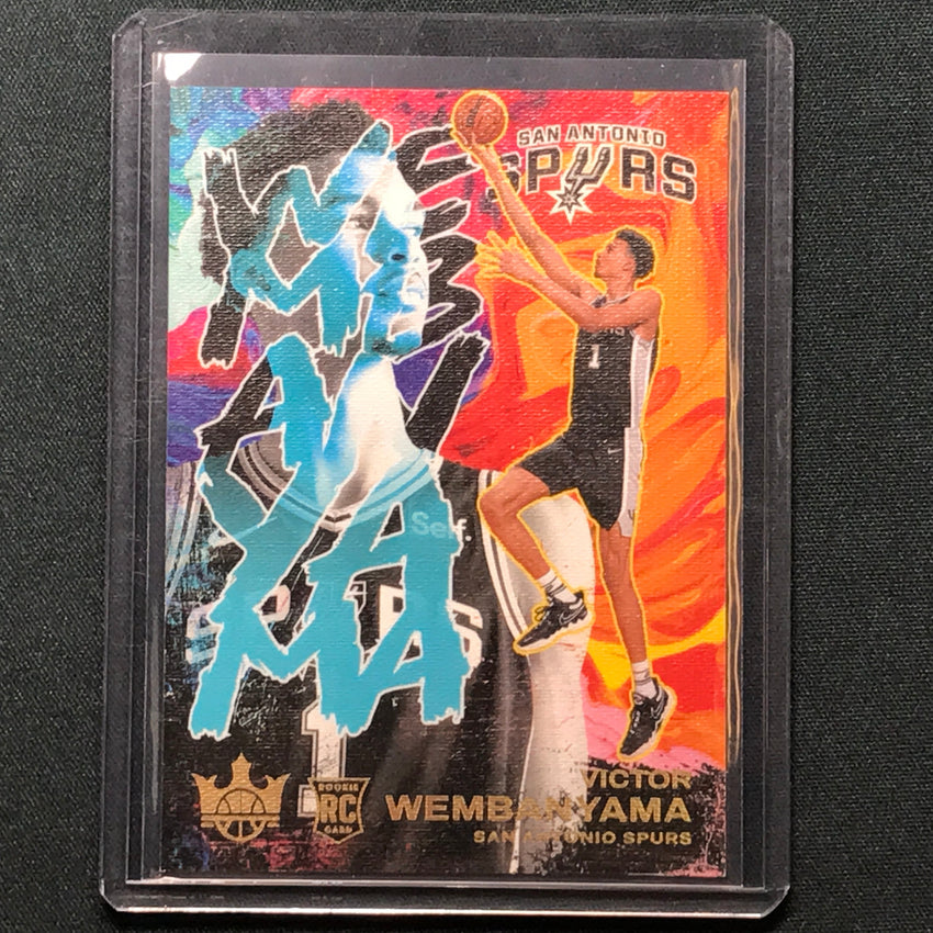 2023-24 Court Kings VICTOR WEMBANYAMA Rookie Exclusive SSP #1