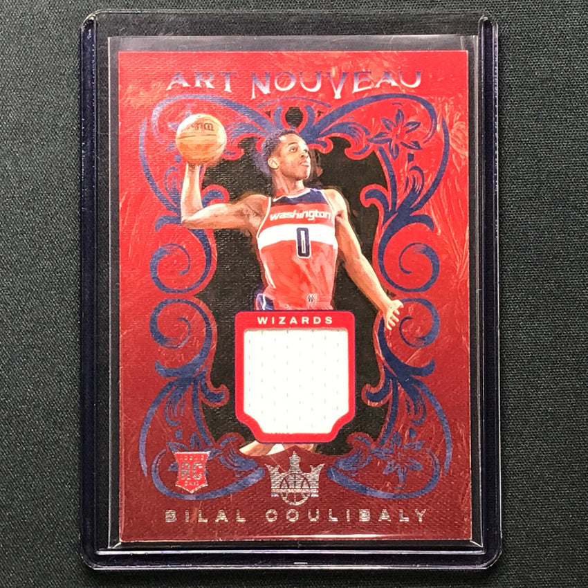 2023-24 Court Kings Bilal Coulibaly Art Nouveau Rookie Jersey Relic No Bil